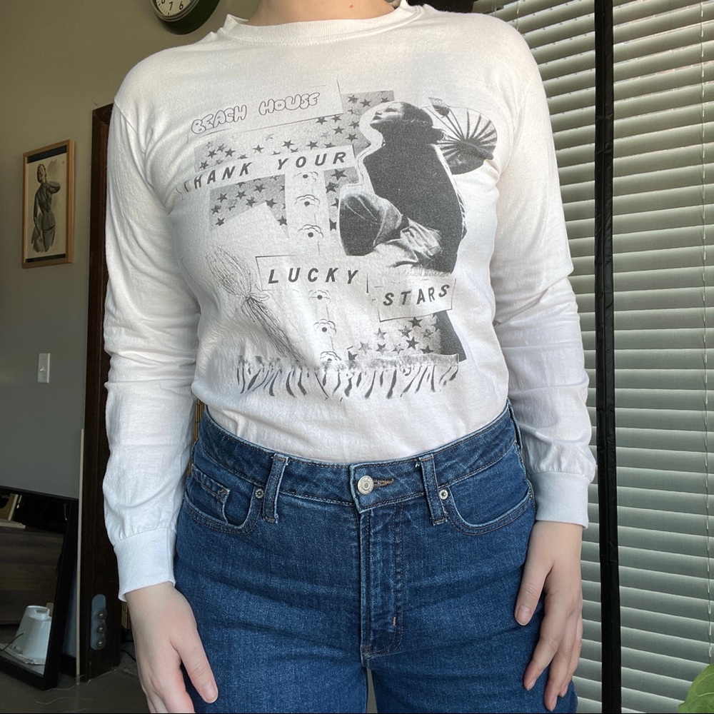 Beach House “Thank Your Lucky stars” Band Tee Long Sleeve